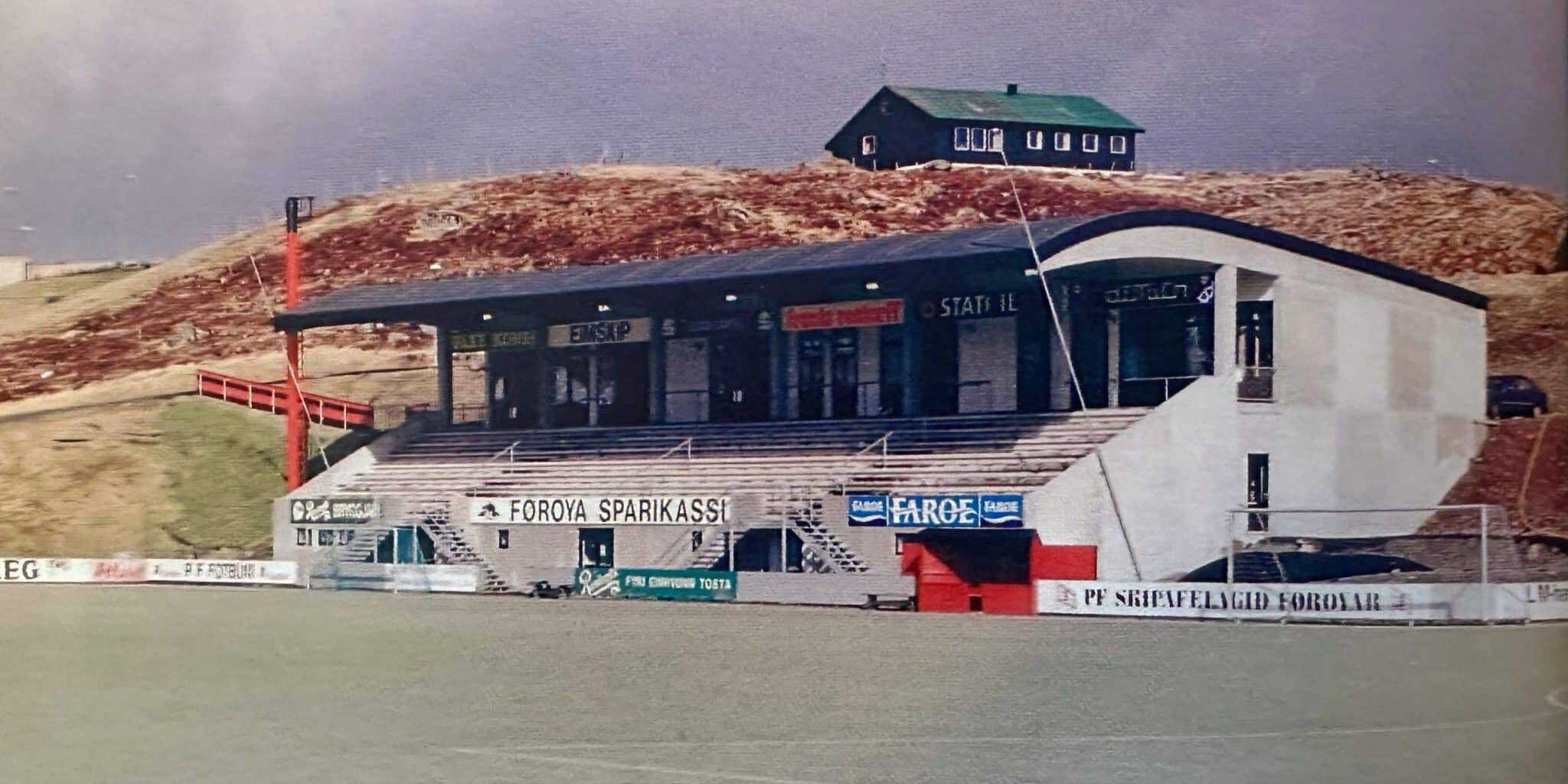 Nýggja HB-húsið, sum tikið varð í nýtslu 23. januar 1993