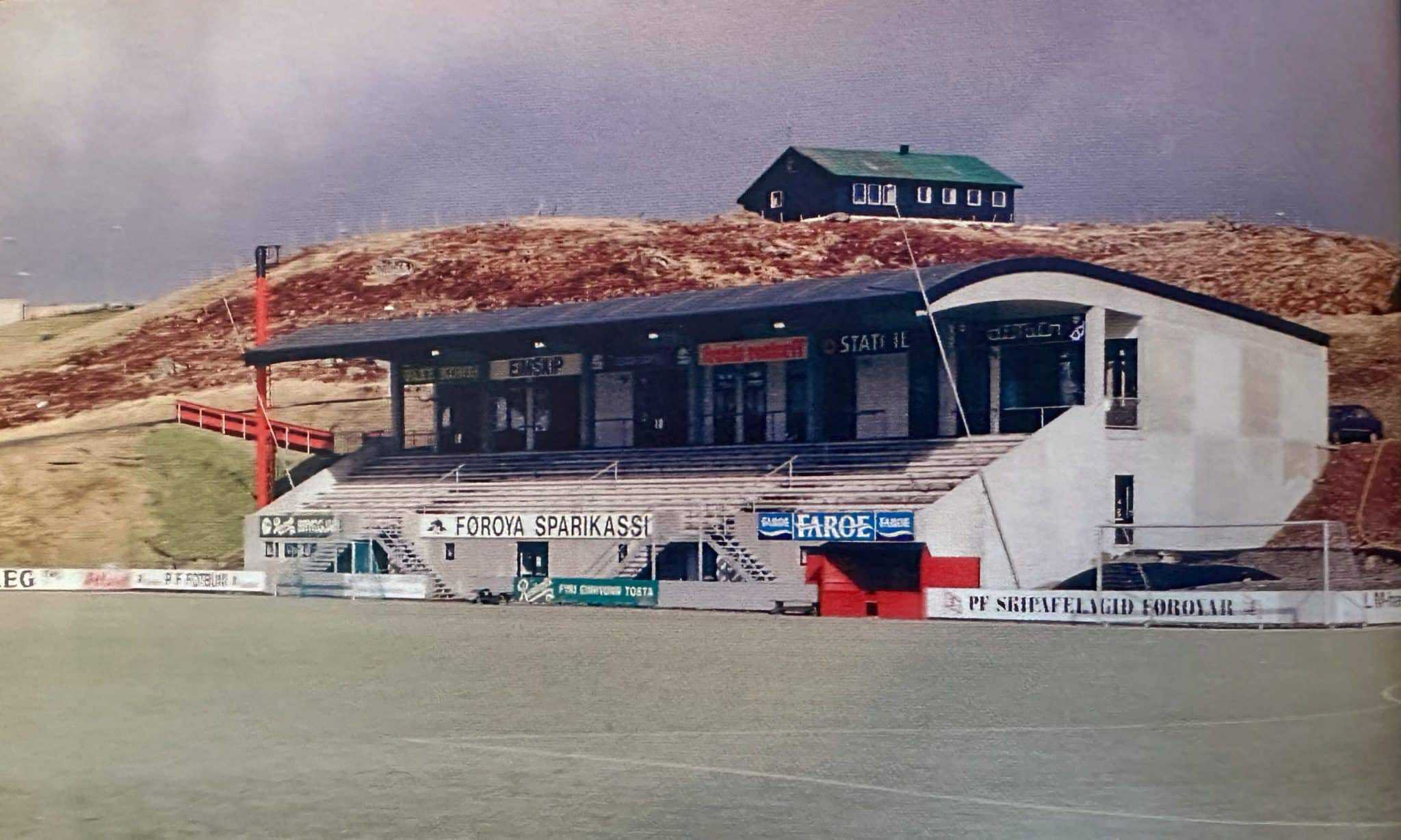 Nýggja HB-húsið, sum tikið varð í nýtslu 23. januar 1993